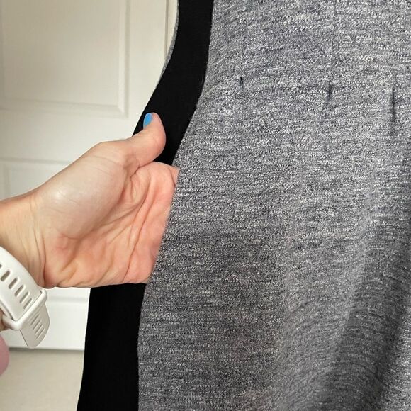 Madewell Parkline Grey and Black Dress - Picture 5 of 10